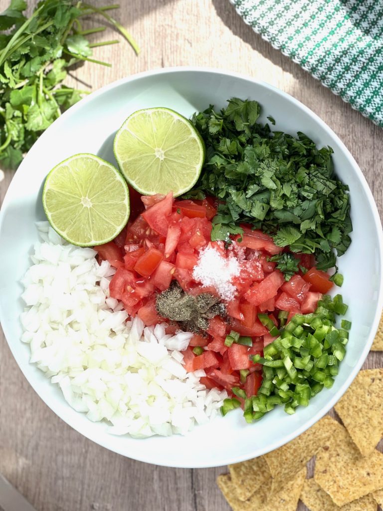 Pico de Gallo Ingredients