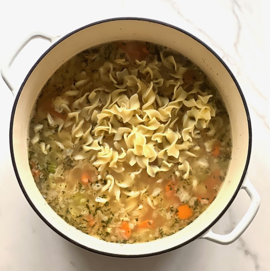 Rotisserie Chicken Noodle Soup