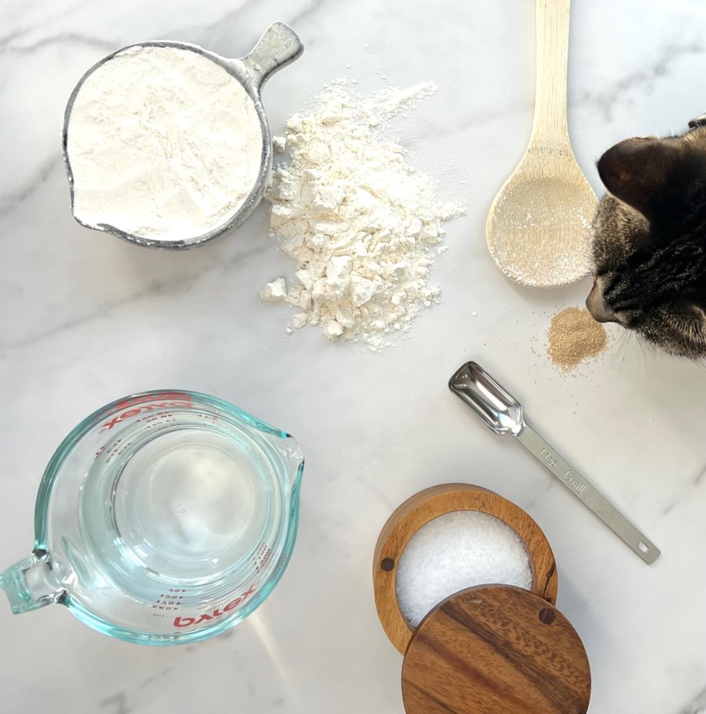 Easy Rustic Artisan Bread Ingredients