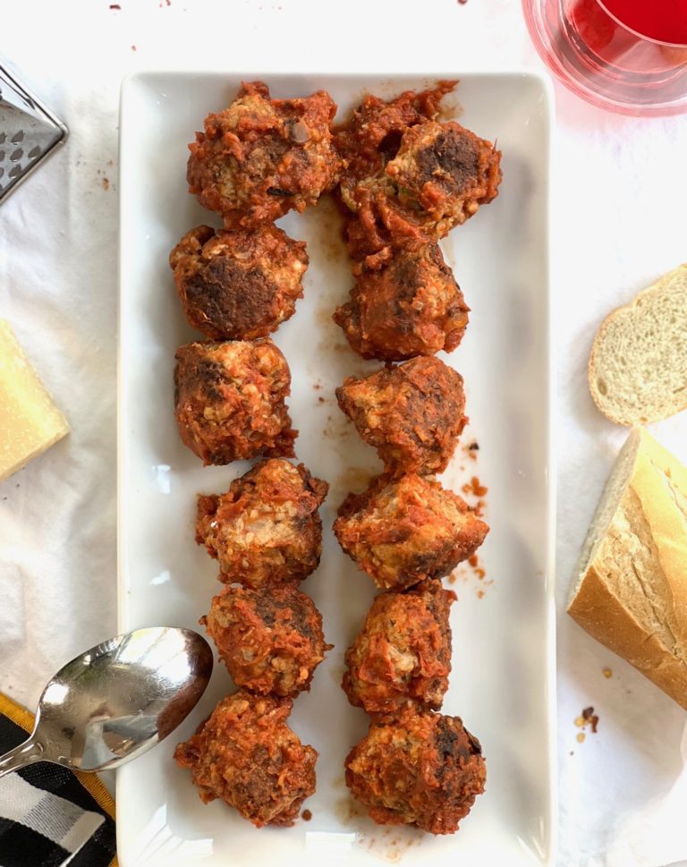 The Best Italian Style Meatballs in Marinara