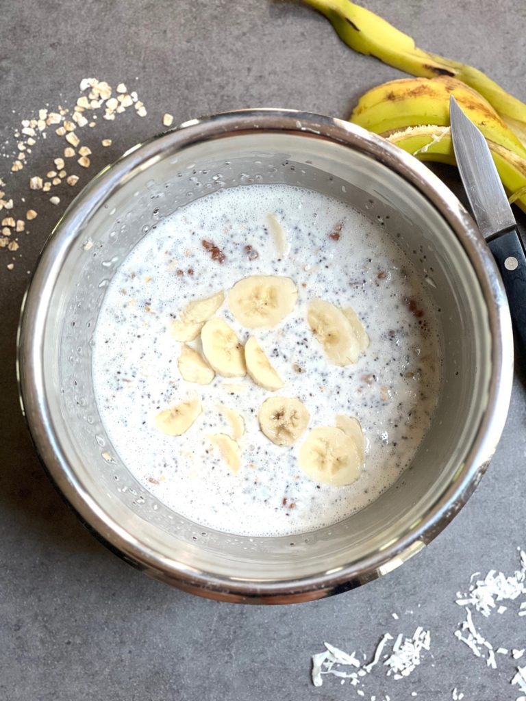 Overnight Oats with Wet Ingredients