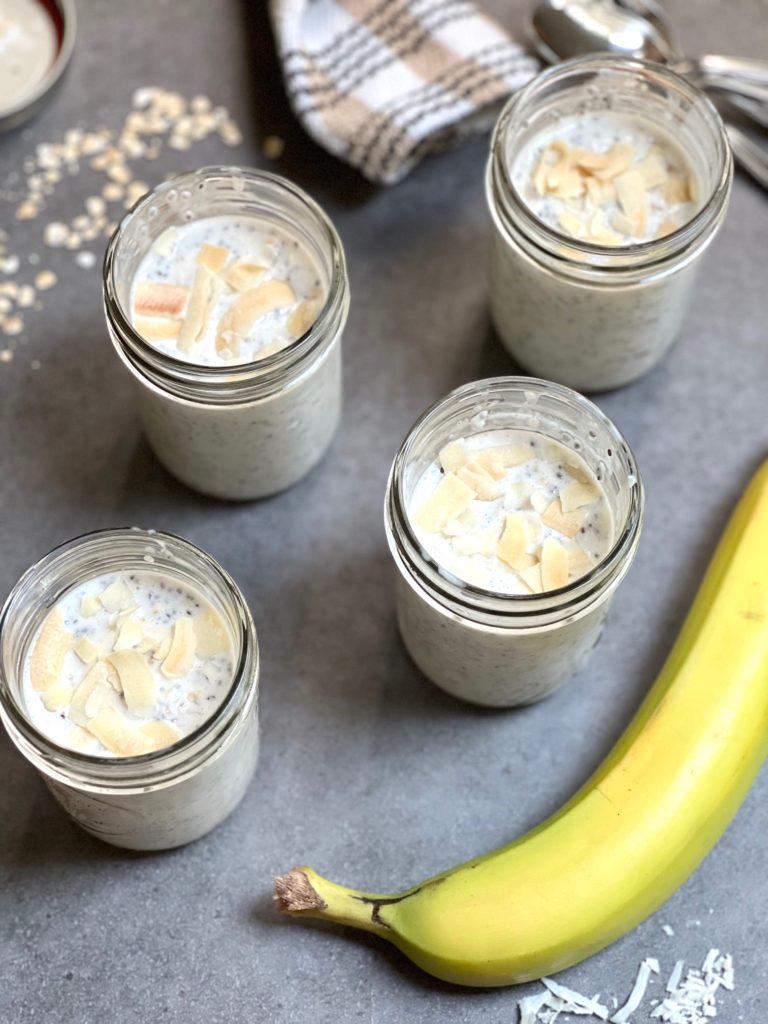 Banana Cream Pie Overnight Oats3