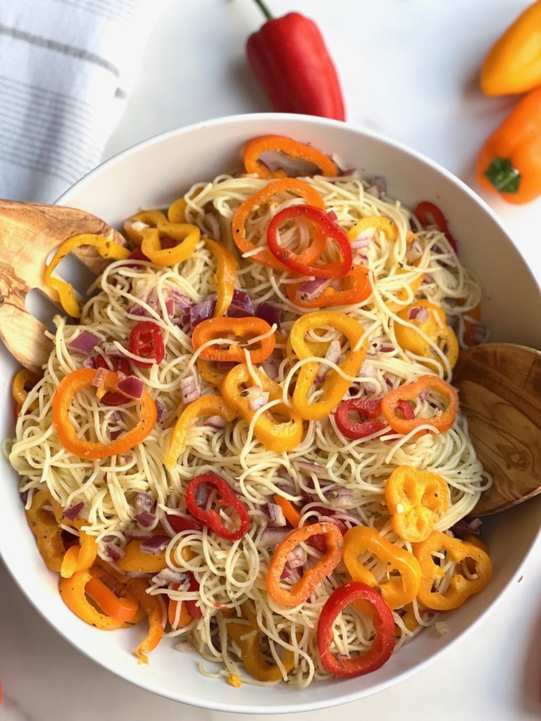 Simple Baby Bell Pasta Salad