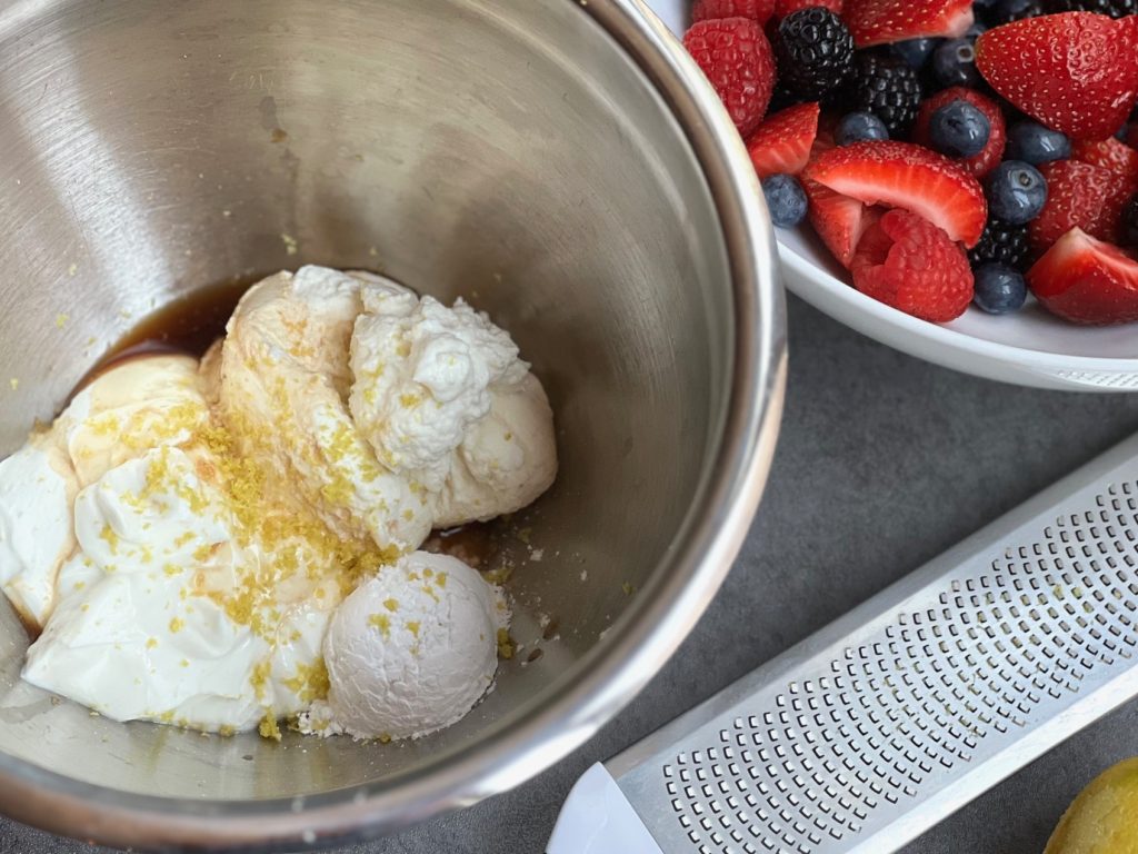 Berries & Cream Ingredients