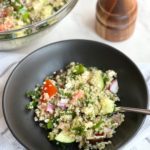 Mediterranean Kale Quinoa Salad