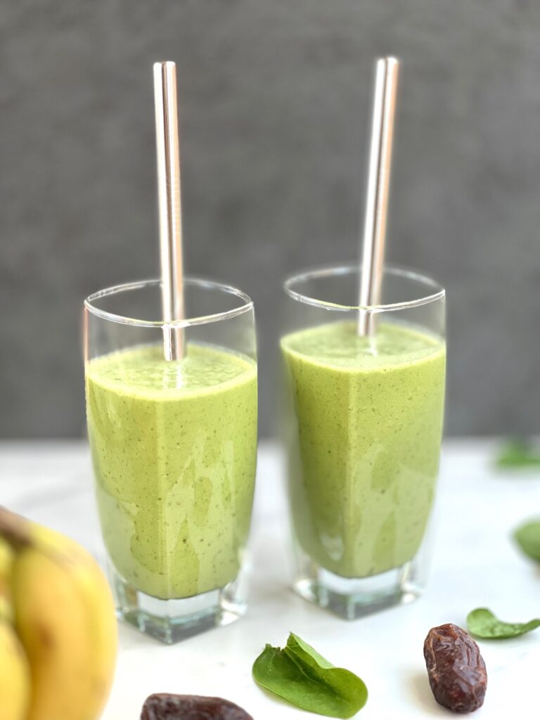 Coconut Spinach Protein Smoothie