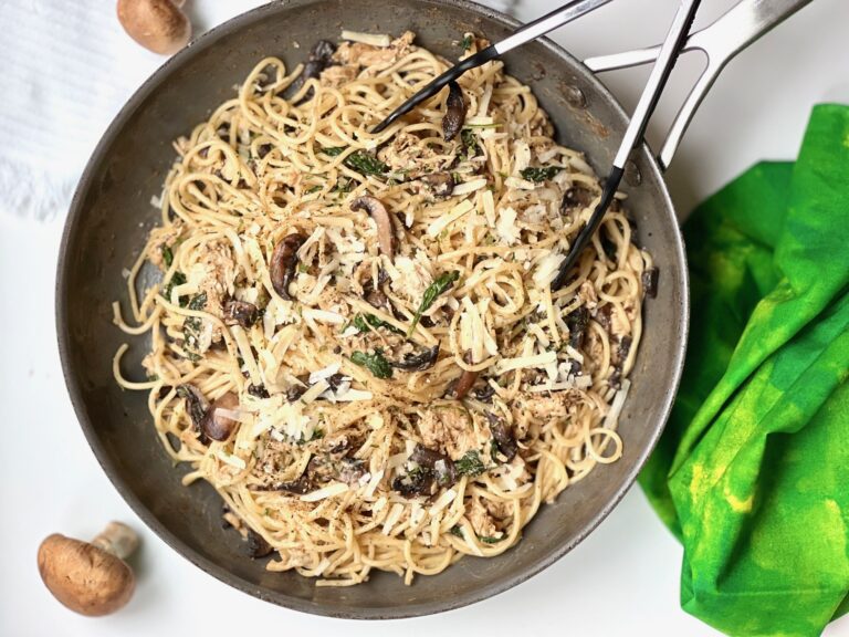 MUshroom chicken Pasta 1